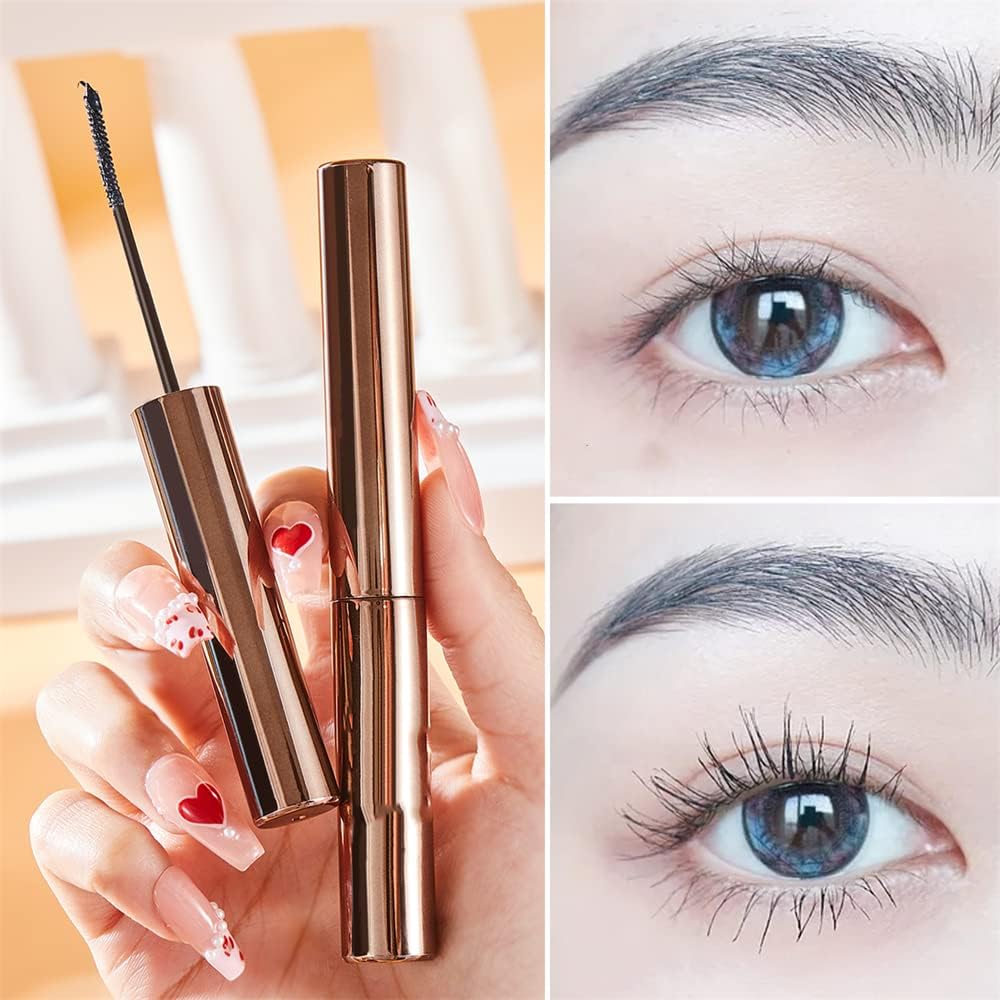 Mini Brush Mascara, For short and sparse eyelashes?Lengthening and Thick, Volume, Long Lasting, Waterproof & Smudge-Proof, All Day Full?1 Pcs? Beauty & Personal Care MZKV