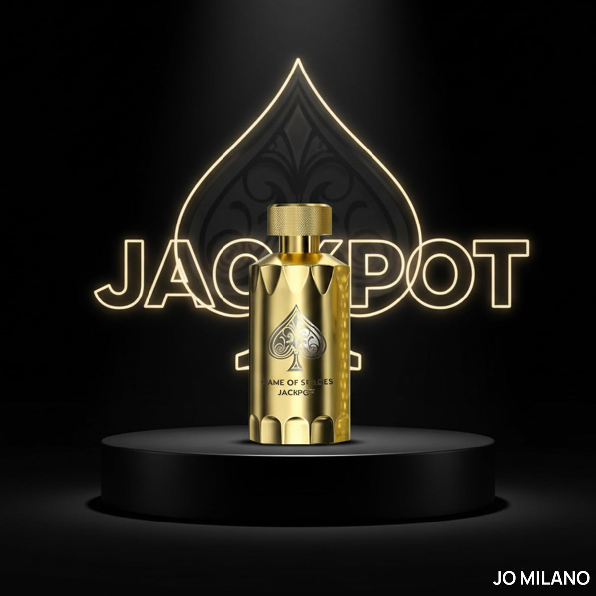 Jo Milano Game of Spades Jackpot Parfum Spray | 3.4 oz (100ml) | Vanilla, Amber, Sweet, Fresh, Fruity Scent | Long Lasting Fragrance for Men and Women Beauty & Personal Care Jo Milano