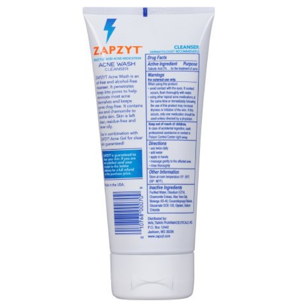 ZAPZYT Acne Wash 6.25 oz Beauty & Personal Care Zapzyt