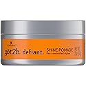 got2b Defiant Shine Pomade, 2 Fl Oz, High Shine Hair Styling Pomade for Men and Women, Creates Texture, Control & Light Hold, Tames Unruly Hair Beauty & Personal Care Got2B