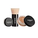 bareMinerals Original Get Started Kit 3-Piece Mineral Makeup Set, Medium Tan, Vegan, Cruelty-Free & Dermatologist-Tested Beauty & Personal Care bareMinerals