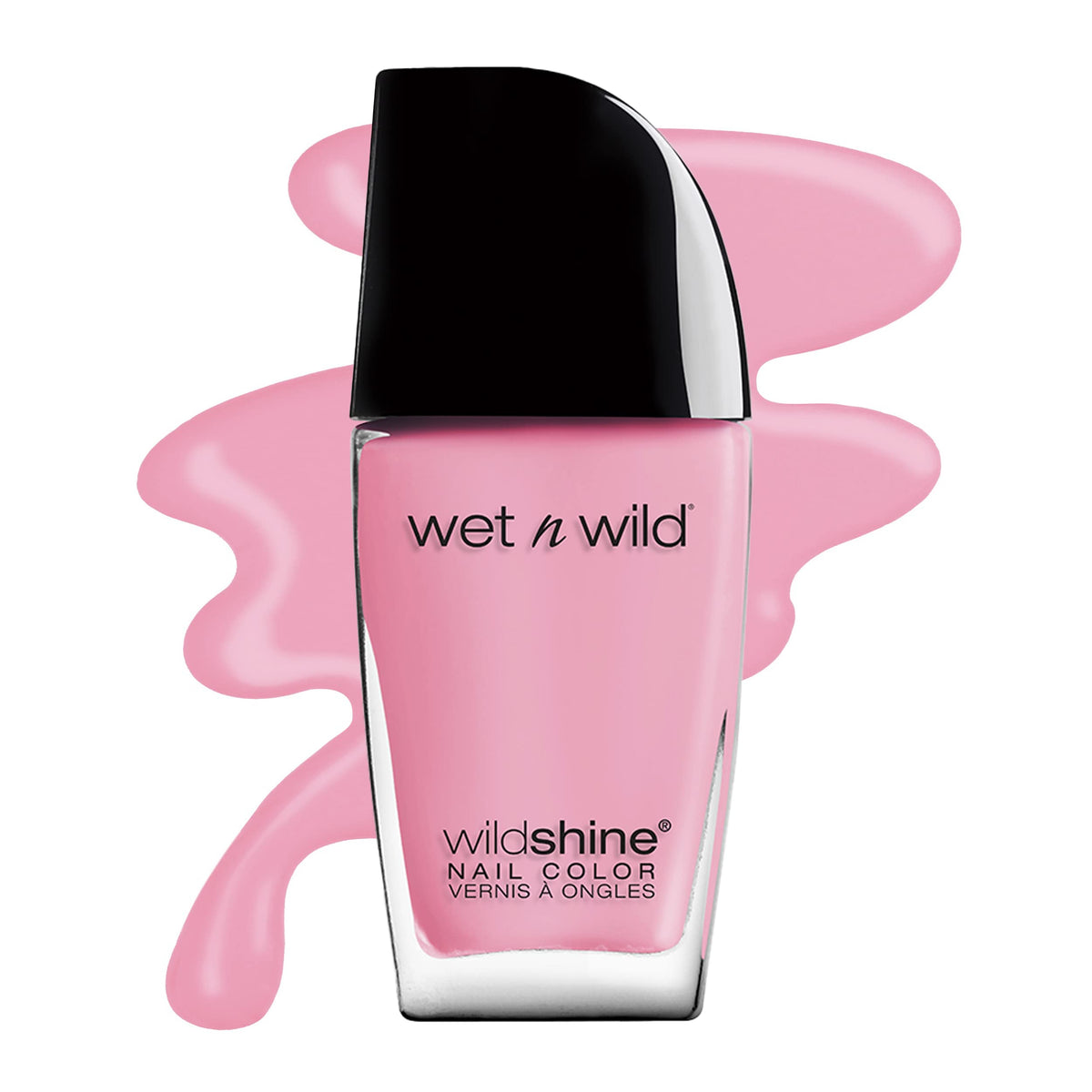 wet n wild Wild Shine Nail Color, High-Shine Finish - Tickled Pink Beauty & Personal Care wet n wild