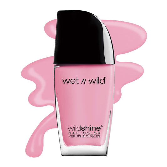 wet n wild Wild Shine Nail Color, High-Shine Finish - Tickled Pink Beauty & Personal Care wet n wild