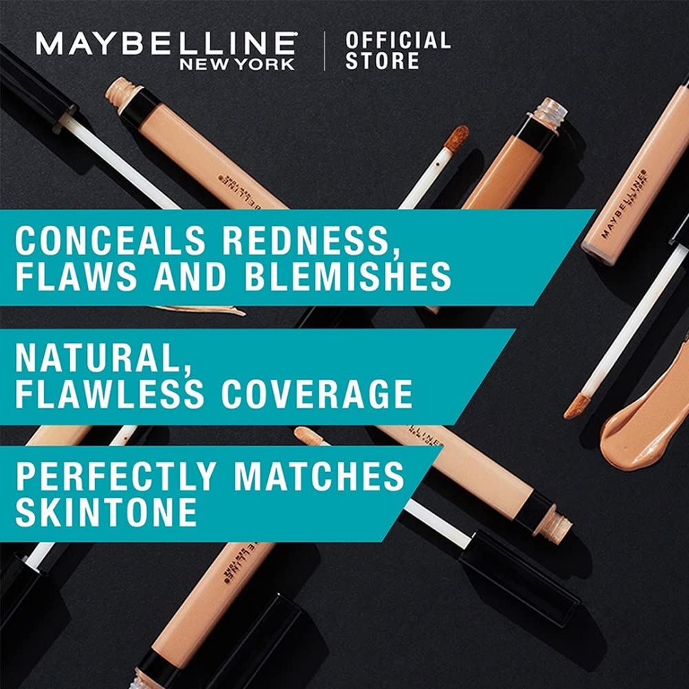 Maybelline New York Fit Me Liquid Concealer Makeup, Natural Coverage, Lightweight, Conceals, Covers Oil-Free, Deep, 1 Count (Packaging May Vary) Beauty & Personal Care MAYBELLINE