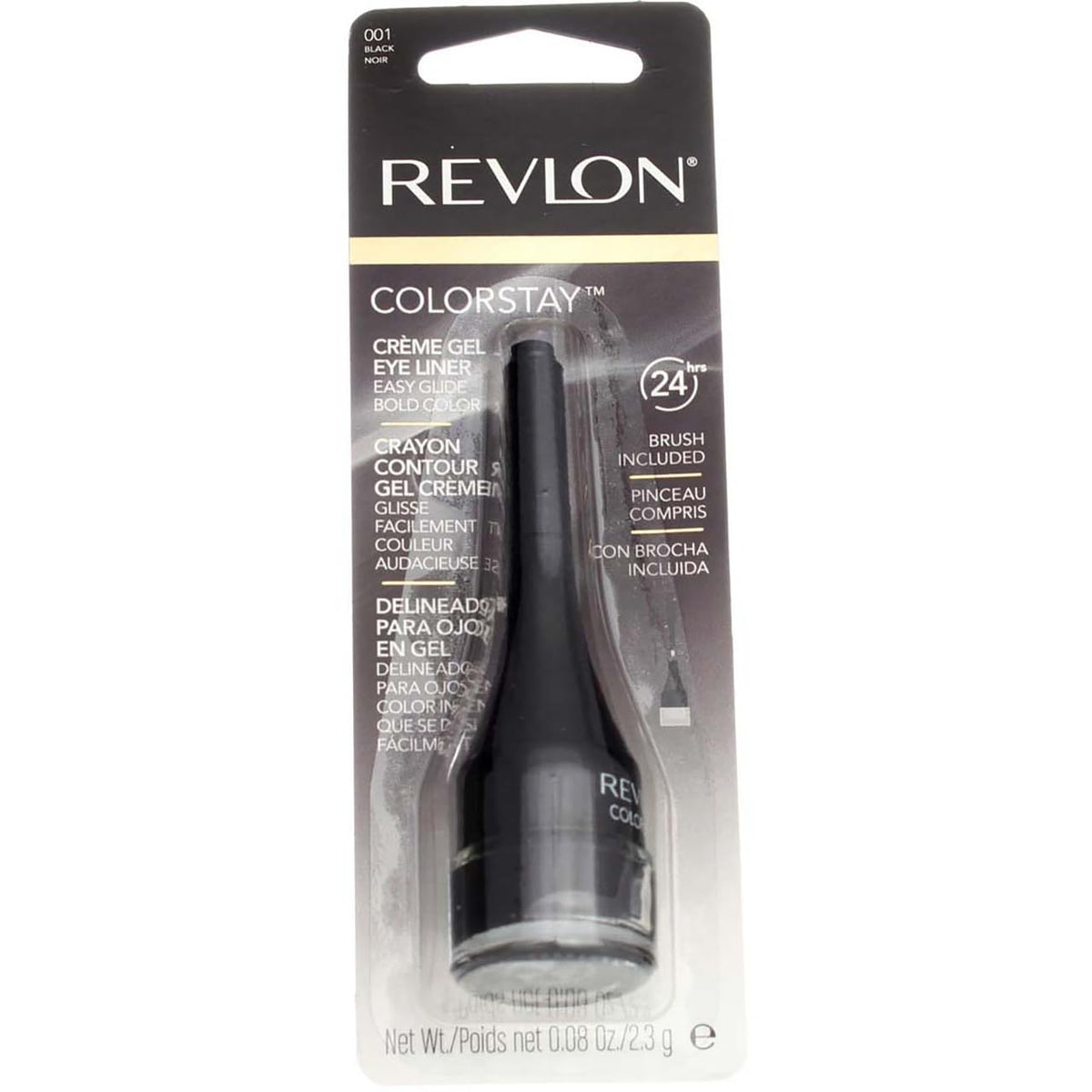 Revlon Colorstay Liner Creme Gel Eye Liner, Black [001], 0.08 Ounce Beauty & Personal Care REVLON