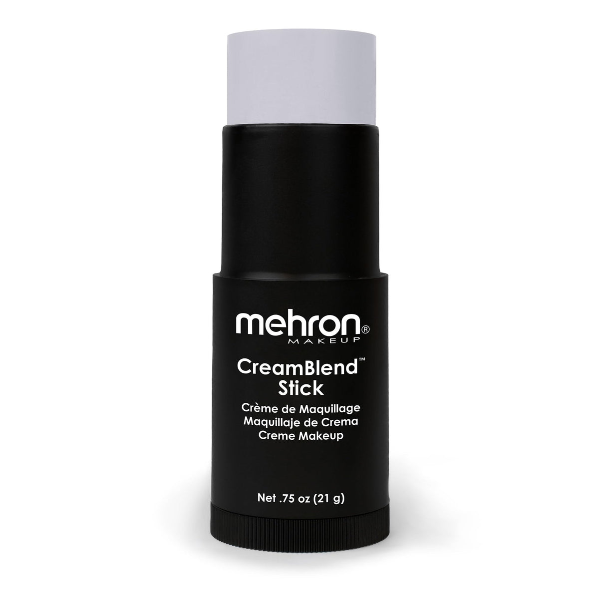 Mehron Makeup CreamBlend Stick - LIGHT GREY, Cream Face Paint