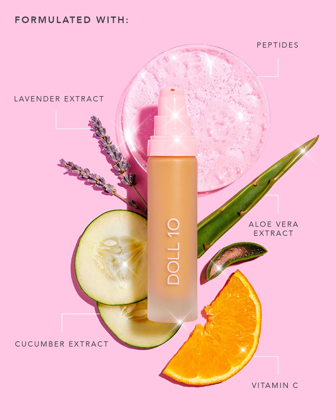 T.C.E This Covers Everything Super Coverage Serum Makeup with Peptides (Tan, One Size)