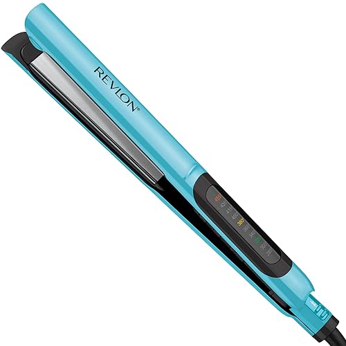 Revlon Lasting Brilliance Digital Hair Flat Iron | Fast, Smooth and Shiny Styling, (1 in) Beauty & Personal Care REVLON