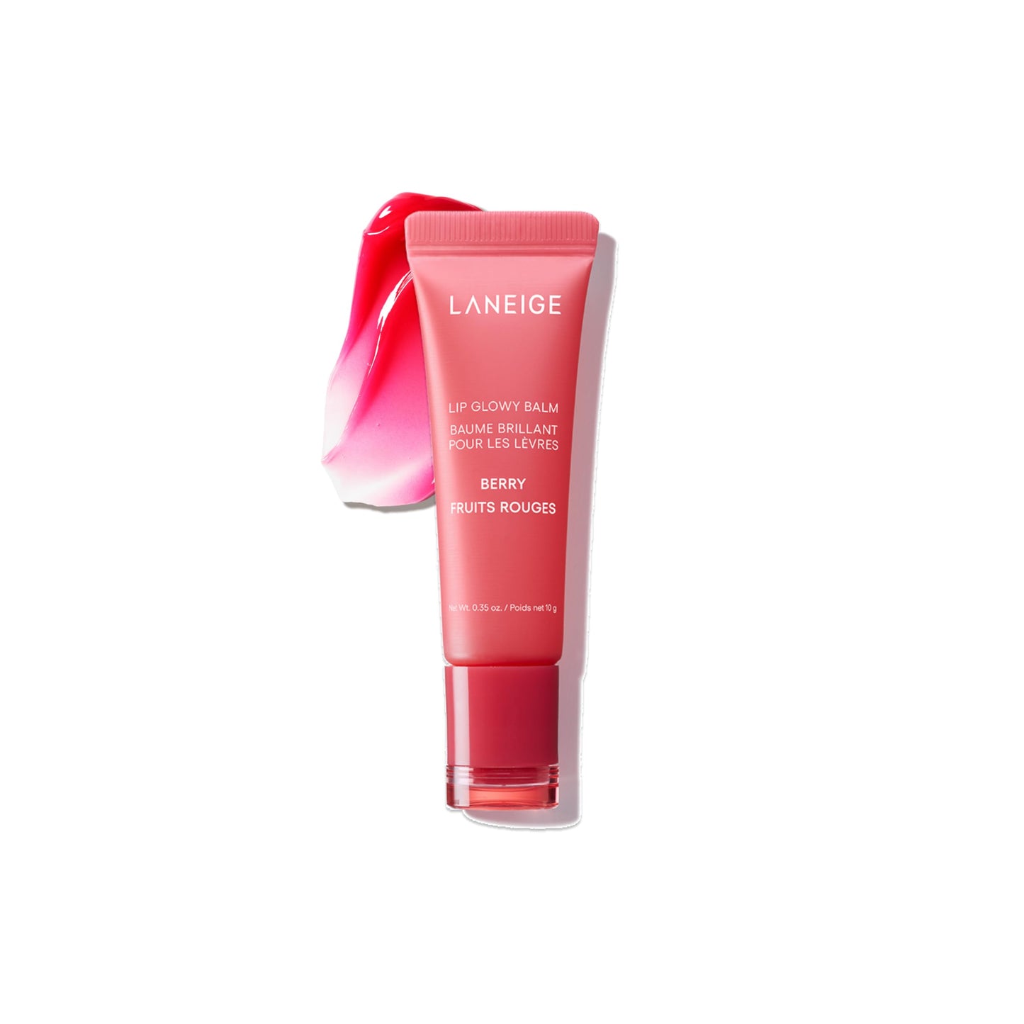 LANEIGE Lip Glowy Balm: Sheer Tinted Lip Treatment Balm Tube with Shea & Murumuru Butters for Hydrating, Moisturizing, Glossy, Non-Sticky Shine, Berry Beauty and Personal Care LANEIGE