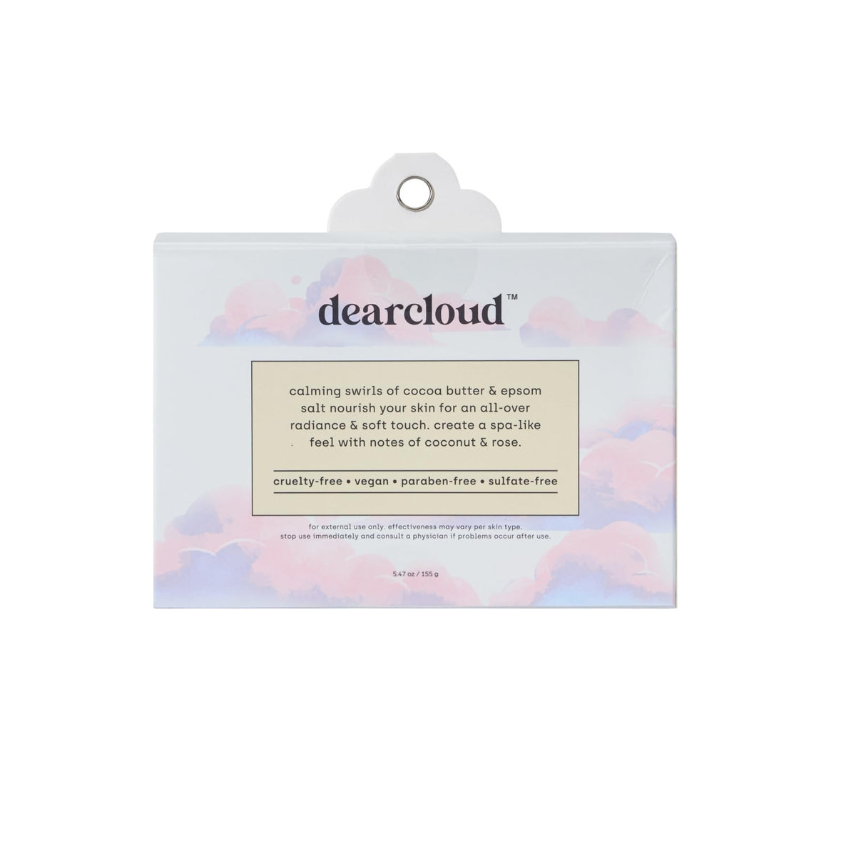 dearcloud Coconut Rose Moisturizing Bath Bomb - Epsom Salt Relaxation, Self-Care Essential for Women (Coconut Rose) Beauty & Personal Care dearcloud