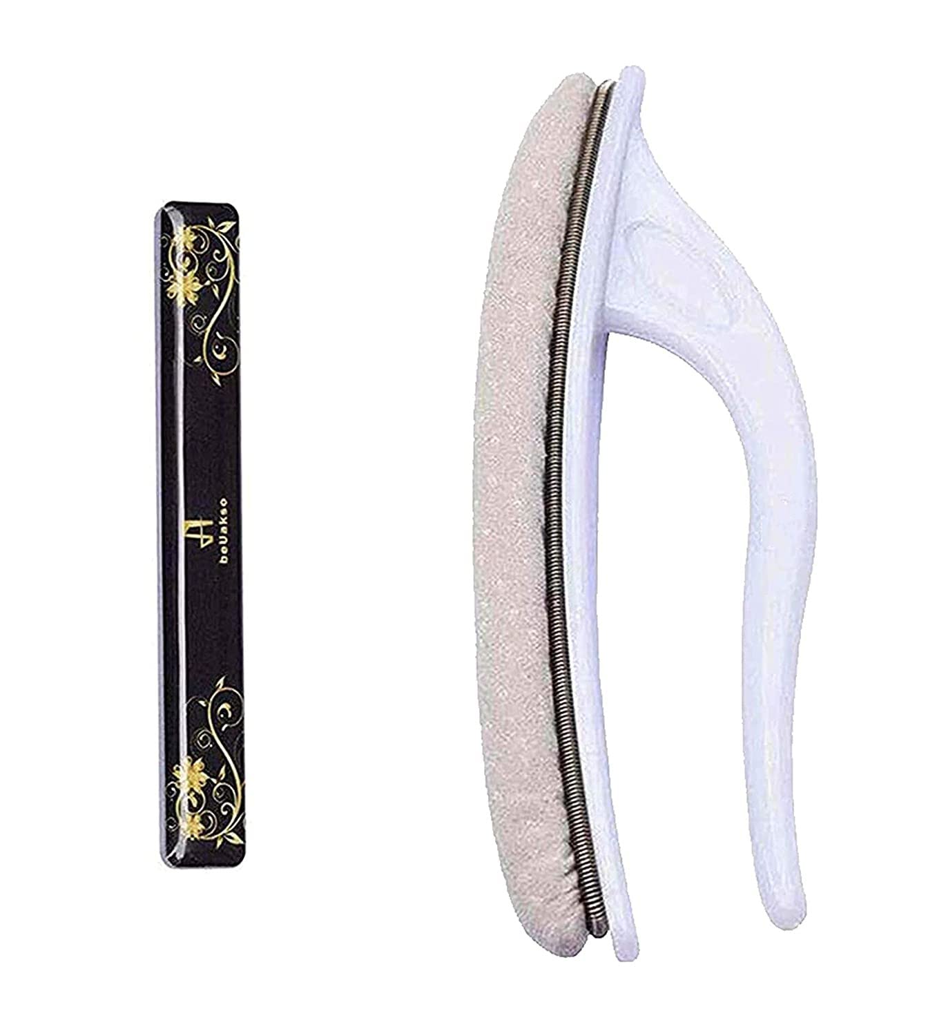 Best Washable Nano Glass Nail File with Case and Chamois Buffer for Nail Wax Cream beUakso Premium Upgrade Nail Buffer and Shine Kit For Natural Beauty & Personal Care beUakso