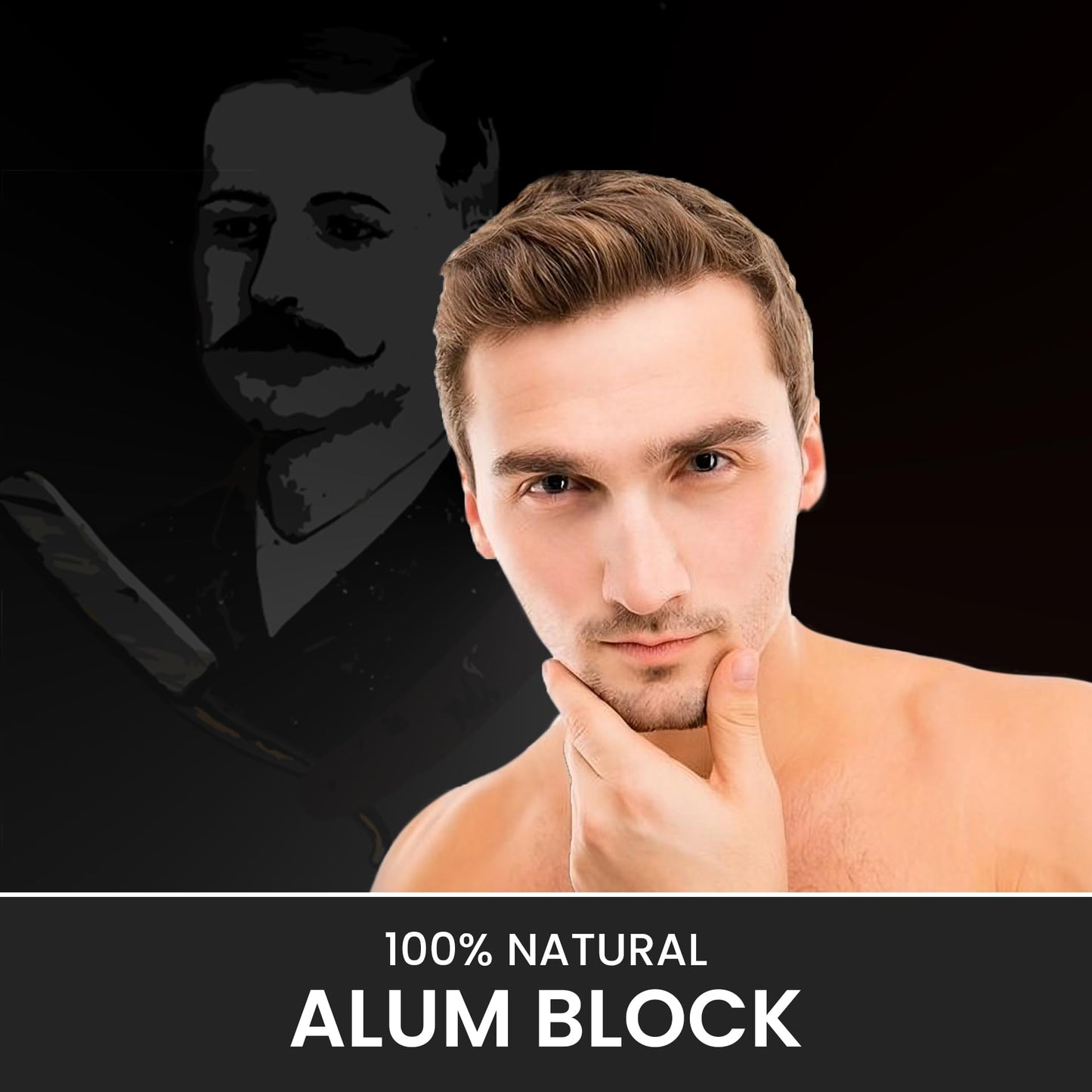 Pacific Pelican Barber’s Choice Alum Block - Premium Natural Potassium Alum for Razor Burn Relief & Post-Shave Care Beauty and Personal Care Pacific Pelican