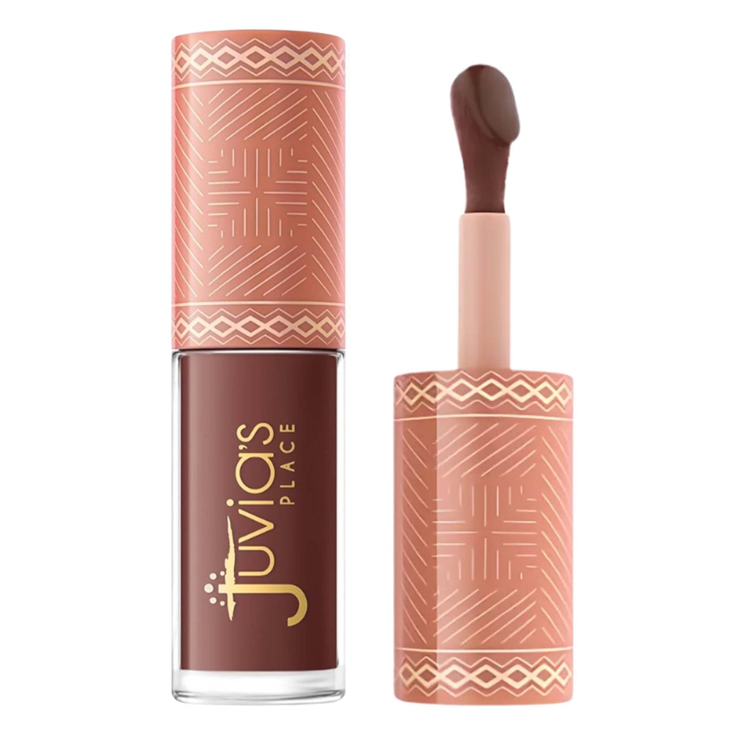 Juvia's Place Nubian Earth Lip Reflect Lip Gloss Meroe - Non-sticky Lip Makeup, Hydrating, Tinted Lip Gloss, Shine & Glow Lip Makeup, Beauty & Beauty & Personal Care Juvia's Place
