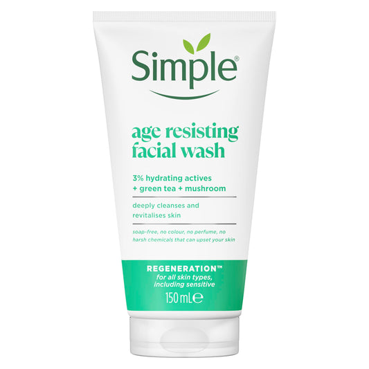 Simple Regeneration Age Resisting Facial Wash 150 ml Beauty & Personal Care Simple