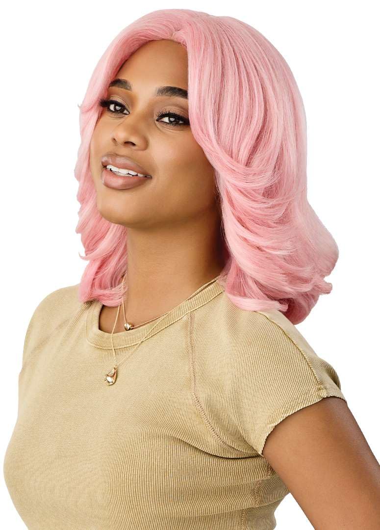 Outre The Daily Wig - Lace Part Wig - Alainna (FLAMINGO PINK)