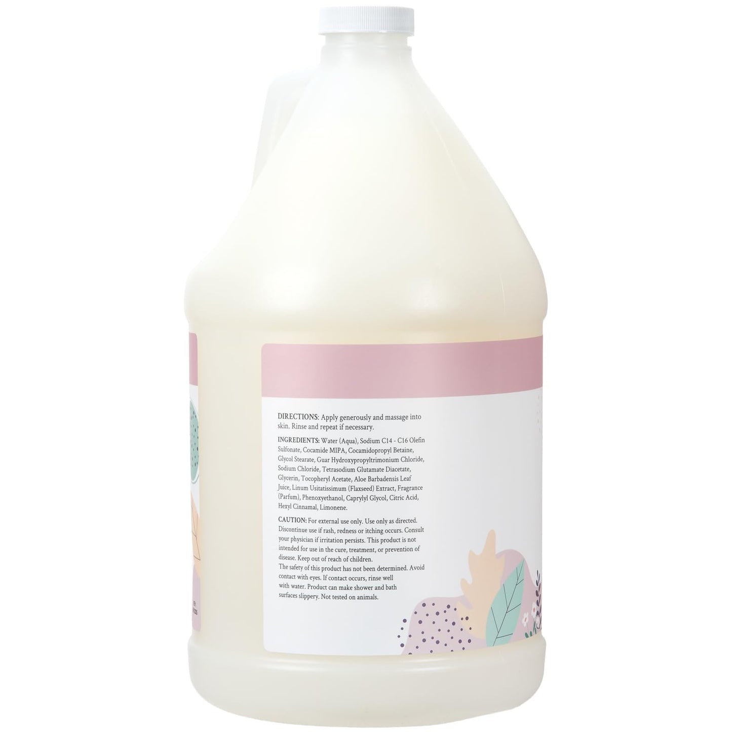 Ginger Lily Farms Botanicals Nourishing Body Wash, 100% Vegan & Cruelty-Free, Whispering Rose Scent, 1 Gallon (128 fl oz) Refill Beauty & Personal Care Ginger Lily Farms