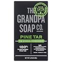 Grandpas Wonder Pine Tar Soap Lathers White 3.25 oz by Grandpa's Beauty & Personal Care MarvelsAura