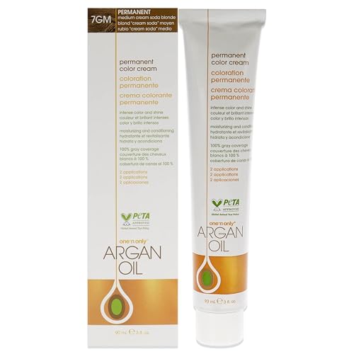 One N' Only Permanent Hair Color - Permanent Hair Dye Made with Argan Oil - Delivers Rich, Accurate Tones with Gray Coverage - Improves Moisture Beauty & Personal Care One 'N Only