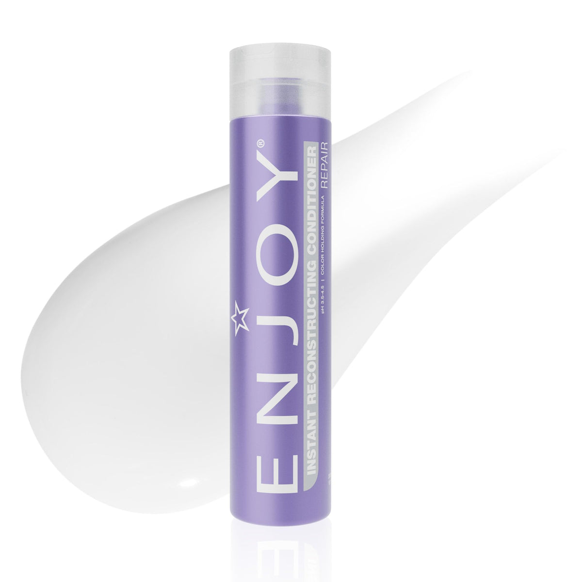 Enjoy Instant Reconstructing Conditioner for Damaged Hair, Lightweight Deep Moisturizing Conditioner with Keratin Amino Acids for Dry, Brittle,