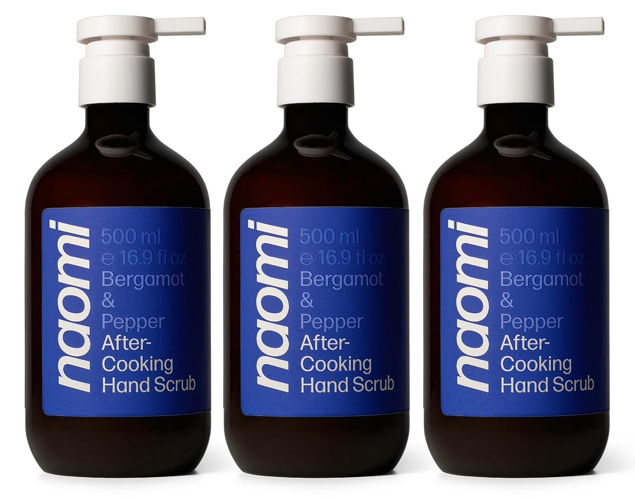 Naomi After-Cooking Hand Scrub | Odor Neutralizing Exfoliating Hand Wash for Kitchen | Removes Garlic Seafood Smells | Gentle Non-Drying Jojoba Pumice Beauty & Personal Care Naomi Cooking