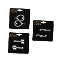 Allure Women's Glass Rhinestone Hair Salon Clips, 3-pack Beauty & Personal Care Allure Style Accessories