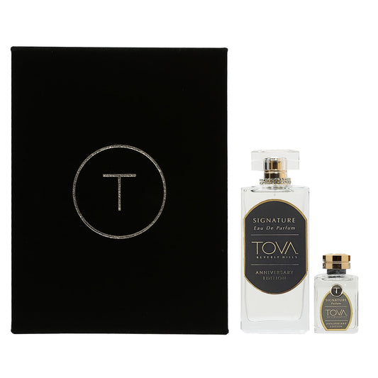 Tova Signature Anniversary Fragrance Set - Fresh Woody Scent - Long-Lasting Eau de Parfum for Women - Bergamot Jasmine Musk - USA-Made & Cruelty-Free Beauty & Personal Care Tova