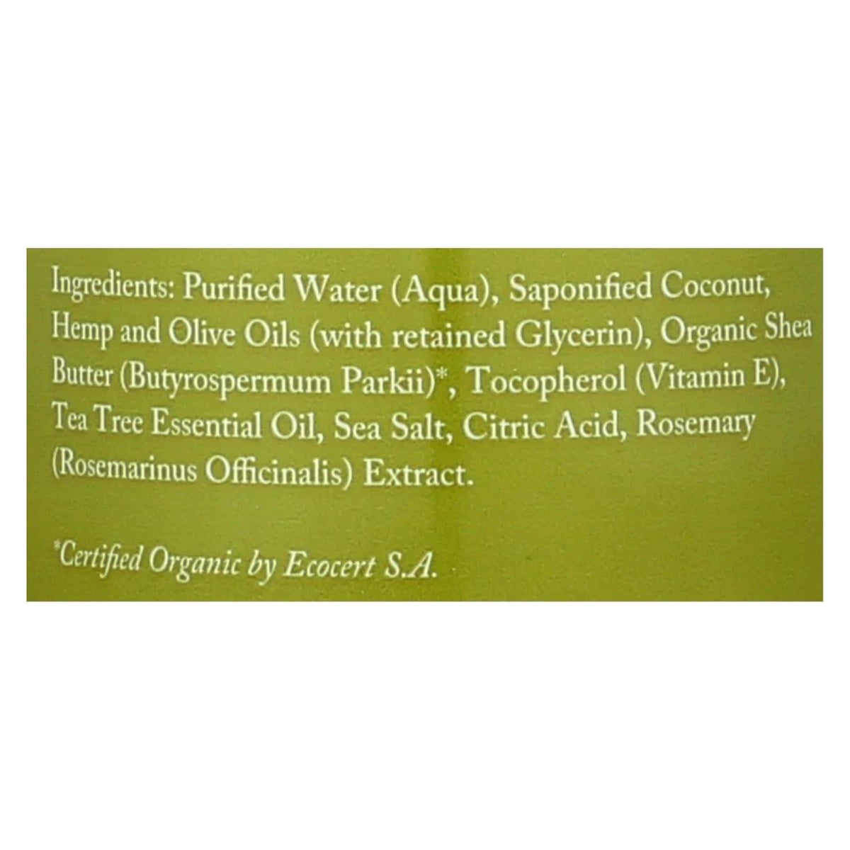 Dr. Woods Shea Vision Pure Castile Soap Tea Tree - 8 fl oz Beauty & Personal Care Dr. Woods
