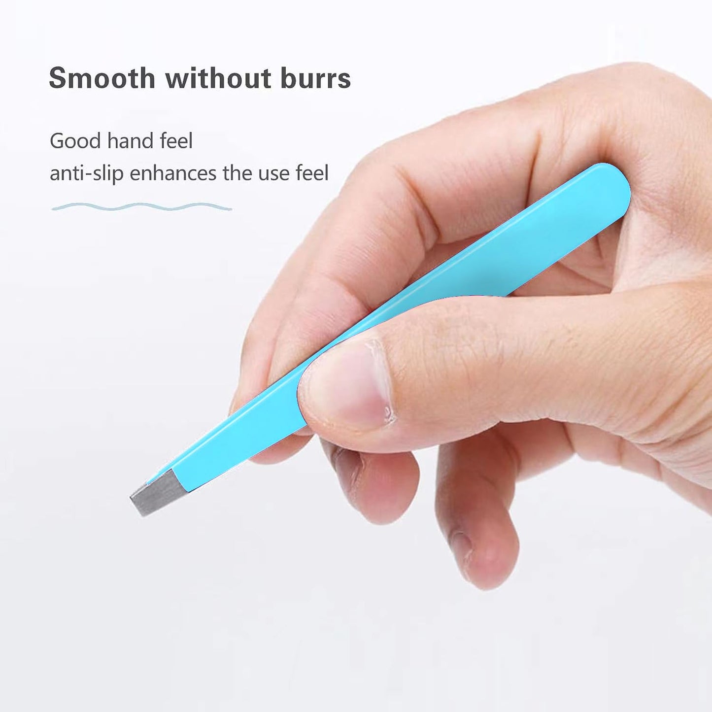 Derlaier Tweezers Set Professional High Precision Stainless Steel Eyebrow Remover Ingrown Hair & Splinter Removal Kit Facial Hair Grooming Tools Beauty and Personal Care Derlaier