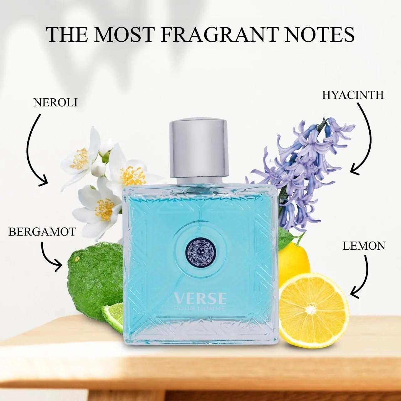 NovoGlow Verse Pour Homme Eau De Parfum Spray for Men Long Lasting Citrusy Floral & Masculine Fragrance Smell Fresh All Day Long Gift for Men for All Beauty & Personal Care NovoGlow