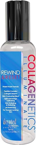 Devoted Creations Collagenetics Illuminate Rewind & Reset - Skin Contouring Hydrating and Energy Optimizing Spray Beauty & Personal Care Devoted Creations