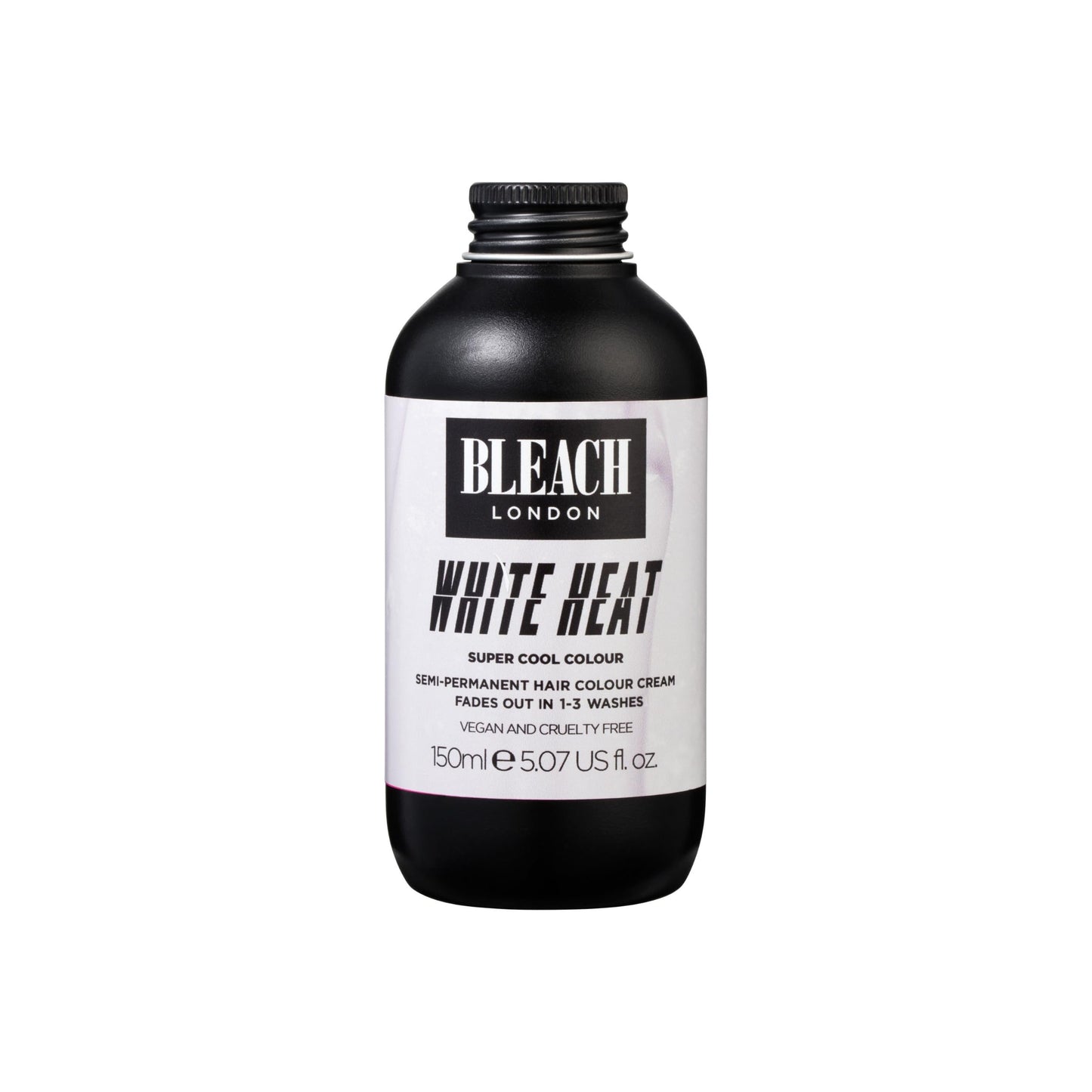 Bleach London White Heat Color - Semi-Permanent Hair Color, Cool Neutral Blonde, Vegan, Cruelty-Free, Temporary Hair Color Cream, 5.07 fl .oz Beauty & Personal Care Bleach London