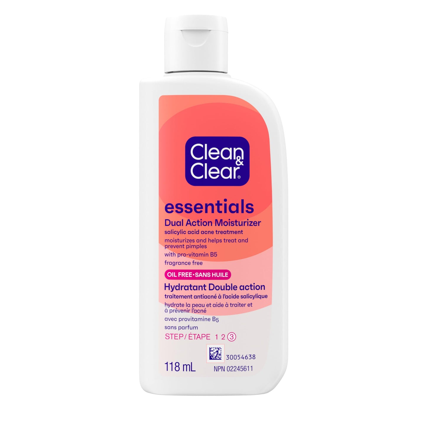Clean & Clear Oil-Free Dual Action Moisturizer 118ml/4 fl oz Beauty & Personal Care Clean & Clear