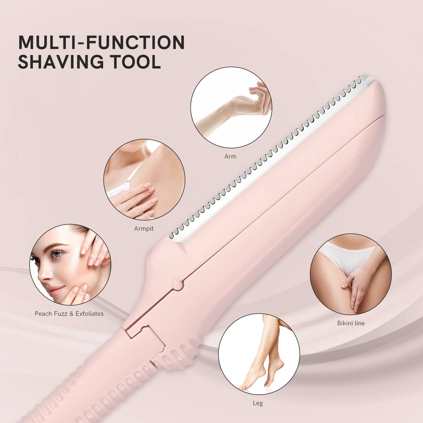 Eyebrow Razors w/Dermaplane Razors Set - Japanese Razors, Replaceable Dermaplane Shaving Tools for Men & Women, Face Razors for Peach Fuzz and Hair Beauty and Personal Care Cut it