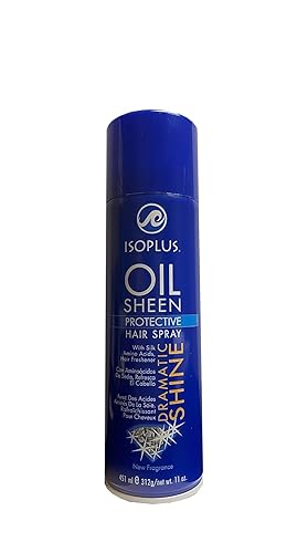 Isoplus Oil Sheen Hair Spray 11 Oz. Beauty & Personal Care Isoplus