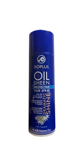 Isoplus Oil Sheen Hair Spray 11 Oz,Pack of 2 Beauty & Personal Care Isoplus