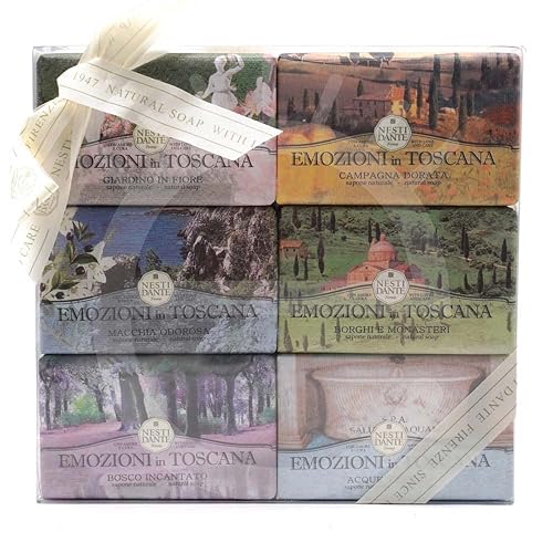 Nesti Dante Emozioni in Toscana - Soap Collection 6 x 150g Beauty & Personal Care Nesti Dante