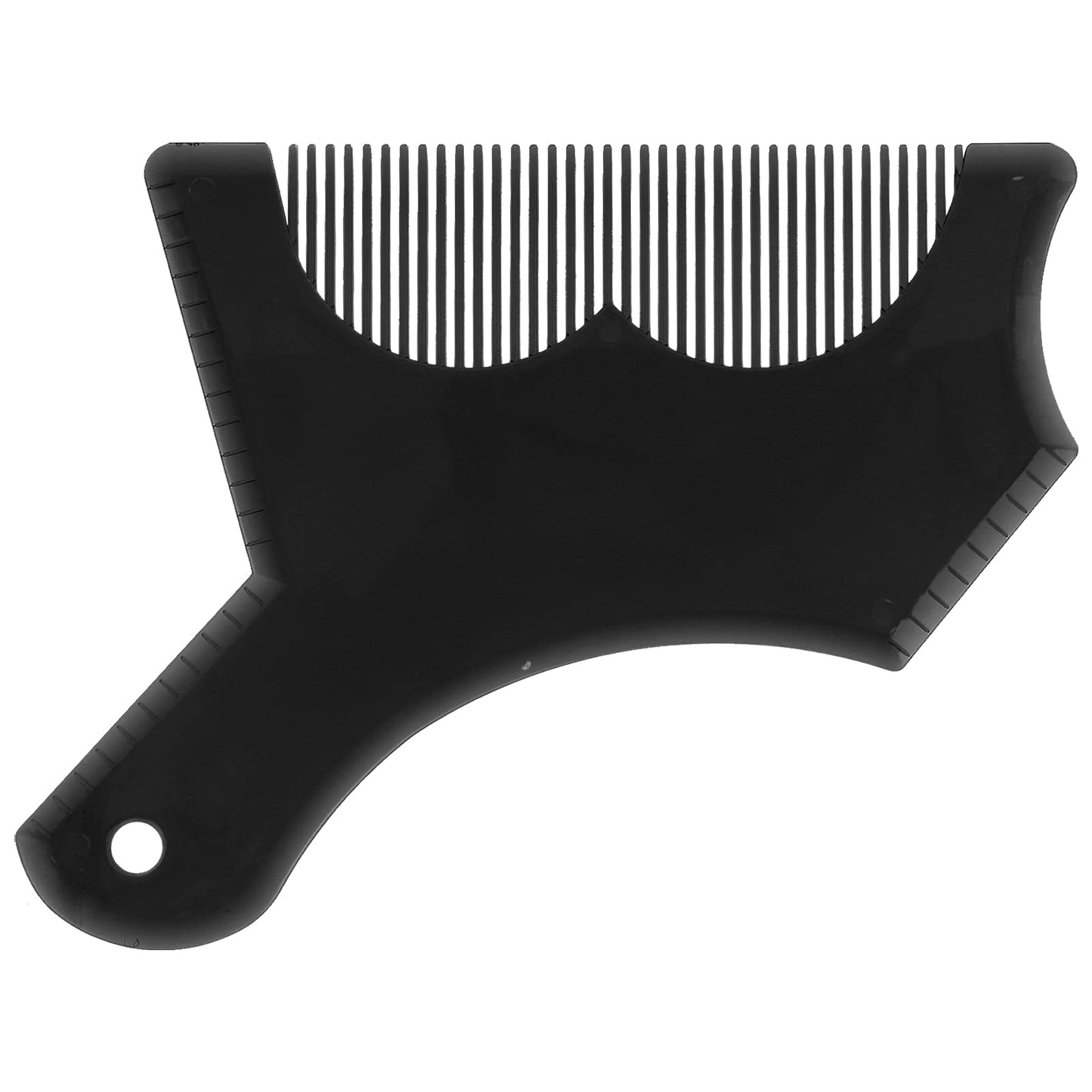 Beard Shaping Tool, Beard Straightener For Men Beard Lineup Tool, Beard Shaper For Men Plastic For Men's Beard Trimming and Shaping (Black) Beauty and Personal Care ZJchao