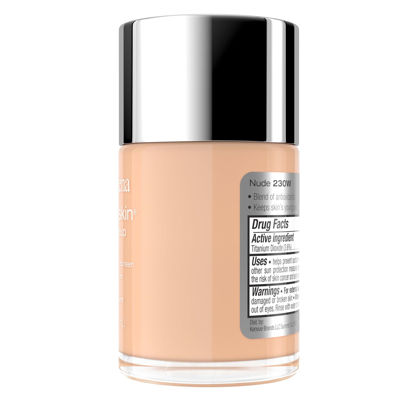 Neutrogena Healthy Skin Liquid Foundation Makeup with Broad Spectrum SPF 20 Sunscreen, Lightweight, Medium Coverage Makeup with Sunscreen and Beauty & Personal Care Neutrogena