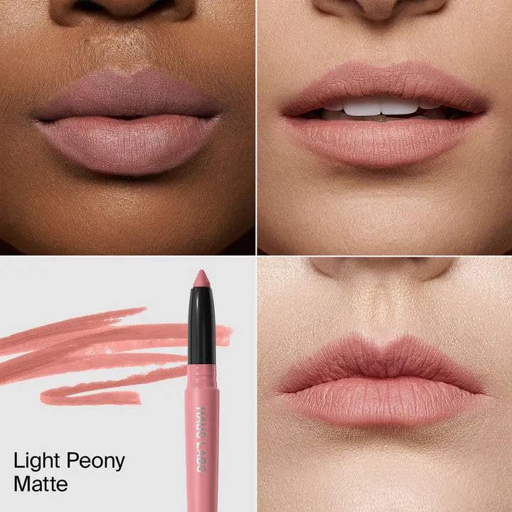 HAUS LABS BY LADY GAGA Le Monster Lip Crayon Light Peony Matte & ENTEL Aloe vera Sheet Masque (BONUS) Beauty & Personal Care Haus Laboratories
