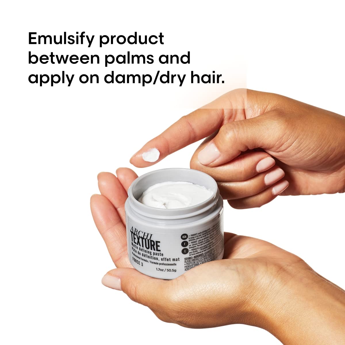 L'Oréal Professionnel Paris Architexture - Medium Hold Texturizing Pomade, Creates Texturized Structure and Matte Definition, for All Hair Types Beauty & Personal Care L'Oréal Professionnel Paris