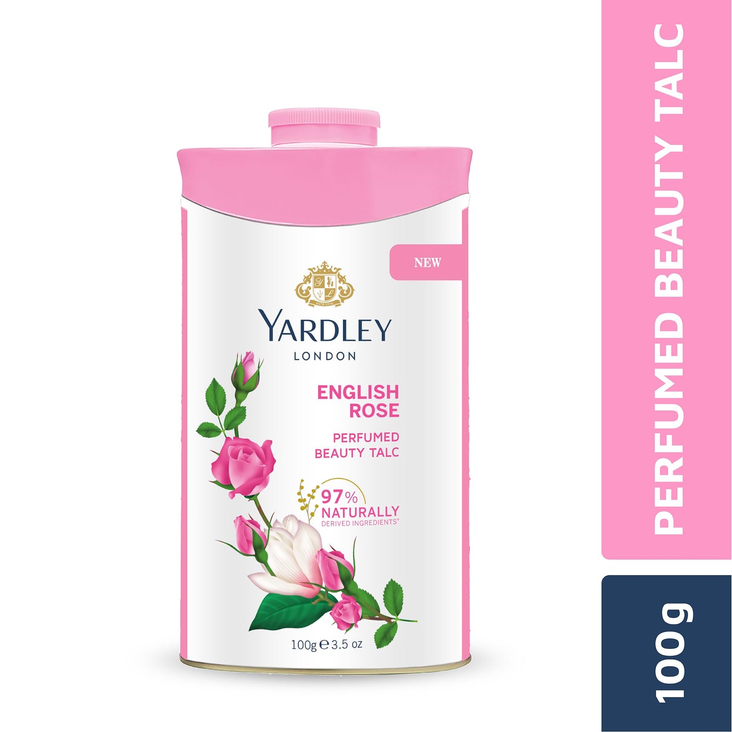 Yardley London English Rose Perfumed Deodorizing Talc Talcum Powder 100gm Beauty & Personal Care Yardley
