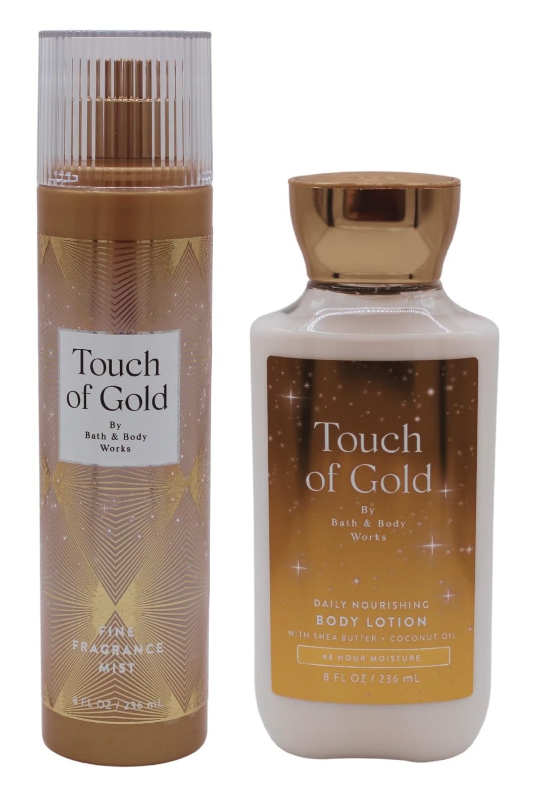 Bath & Body Works Fragrance Mist and Lotion Bundle - 2 Piece Set (Touch of Gold) Beauty & Personal Care Bath & Body Works