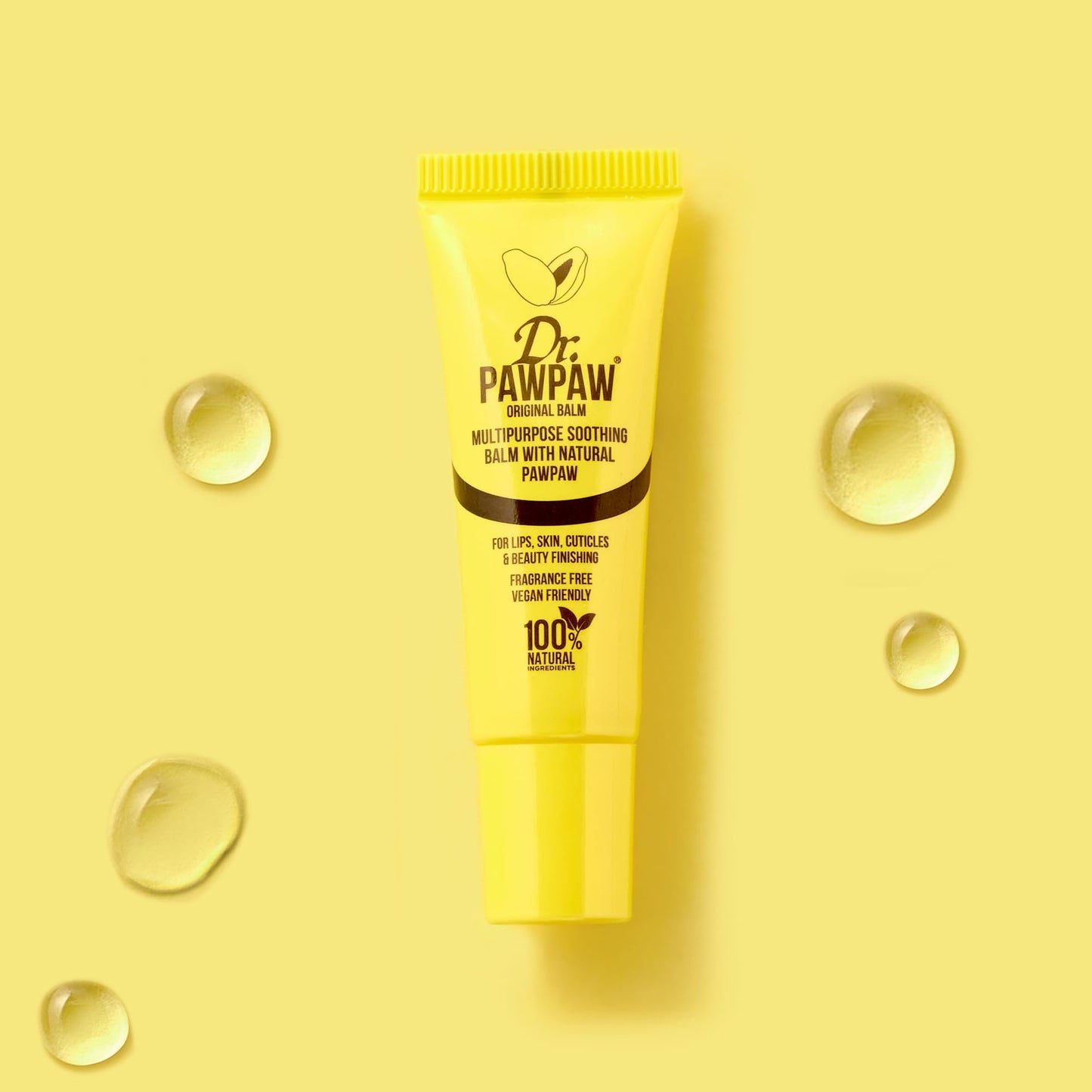 Dr. PawPaw Multipurpose Original Balm - Hydrating Lip Balm with Pawpaw, Aloe Vera and Olive Oil - Lip Moisturizer for Lips, Skin and Hair - 0.33 oz Beauty and Personal Care Dr. PAWPAW ORIGINAL BALM