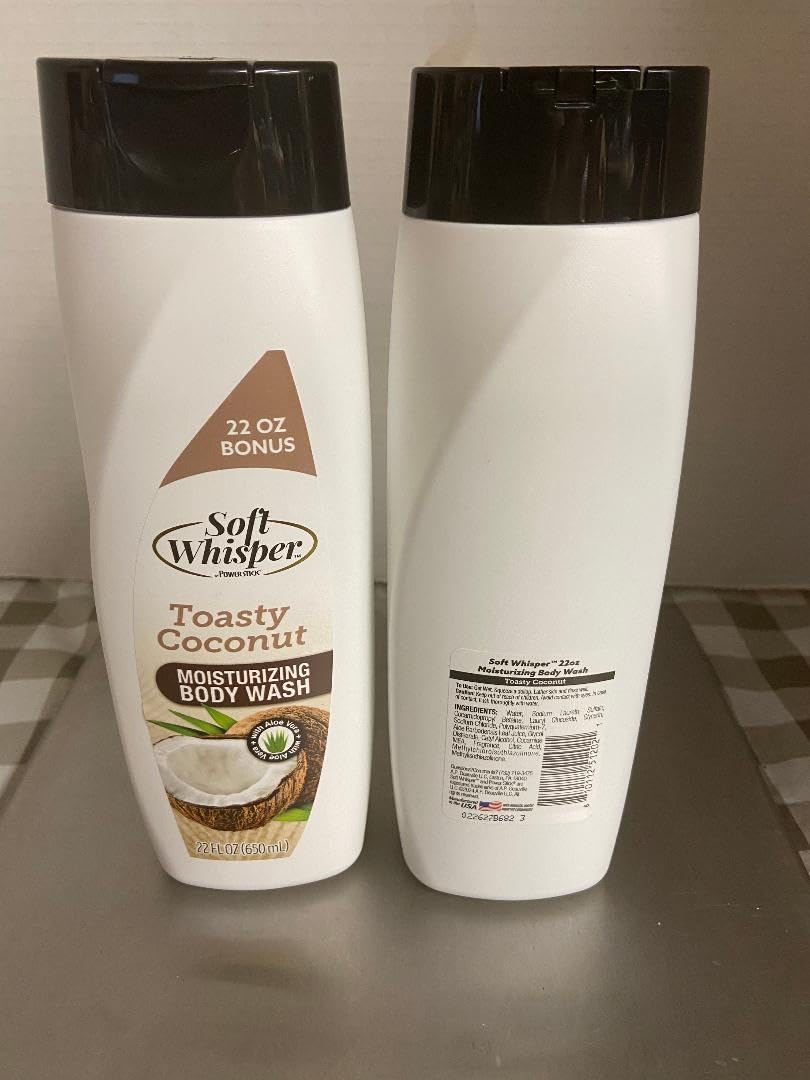 Power Stick Soft Whisper Toasty Coconut Body Wash (2 EA 22 Oz) Beauty & Personal Care Power Stick