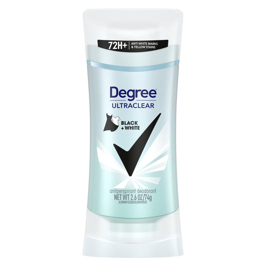 Degree MotionSense UltraClear Black+White Antiperspirant Deodorant Stick, 2.6 oz (Pack of 12) Beauty and Personal Care Degree