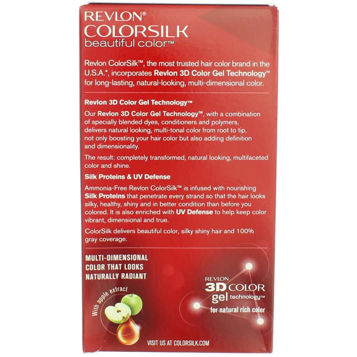 Revlon ColorSilk Beautiful Color 41 Medium Brown 1 ea (Pack of 3) Beauty & Personal Care REVLON