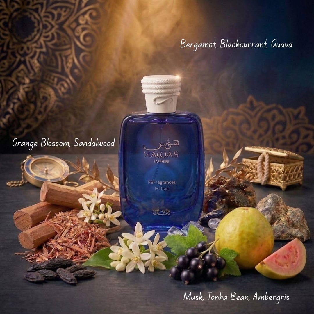 RASASI Hawas Sapphire X FBFragrances Edition Eau de Parfum Spray