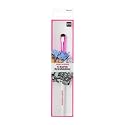 KISS Ruby Kisses Premium C Curve Eyeshadow Cosmetic Brush, Professional Quality Cruelty Free Make-Up Tool with Soft 100% Synthetic Bristles Beauty & Personal Care Ruby Kisses