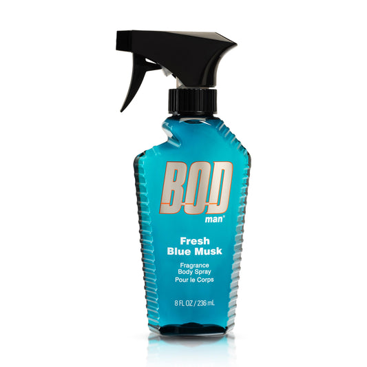 BOD man Fragrance Body Spray, Fresh Blue Musk, 8 fl oz Beauty & Personal Care BOD man