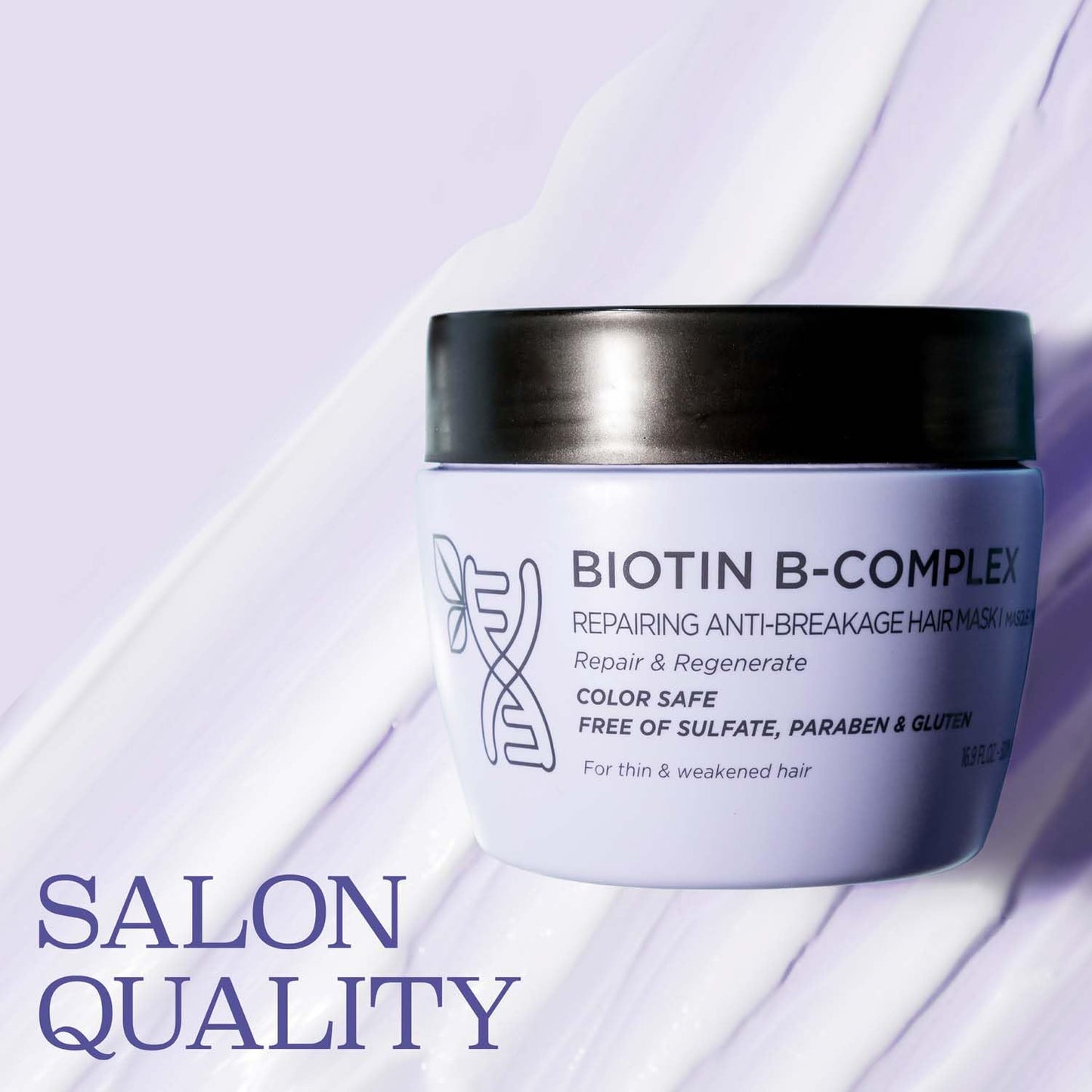 Luseta Biotin B-Complex Hair Mask for Hair Growth & Strengthener 16.9 Oz Deep Conditioning for Thinning Damaged Hair with Argan Caffein Oil Beauty & Personal Care L LUSETA